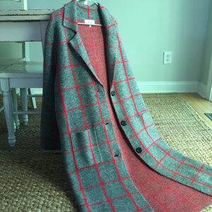New: John + Jenn Coatigan. Cardigan Coat. Size Small